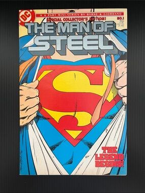 🔑 DC Comics The Man of Steel #1 Special Collector Edition - John Byrne Cover